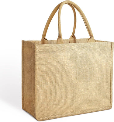 Natural Jute Carry Shopping Bag - Craftman Bags
